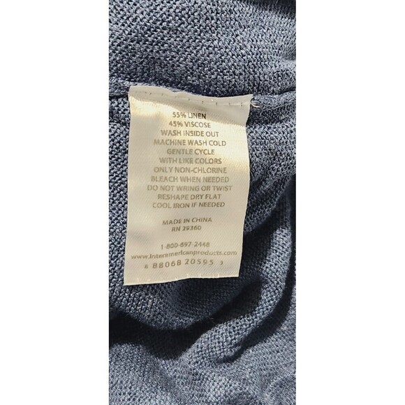 Dip Longsleeve Top For Women Size XS 55% Linen - Picture 10 of 13